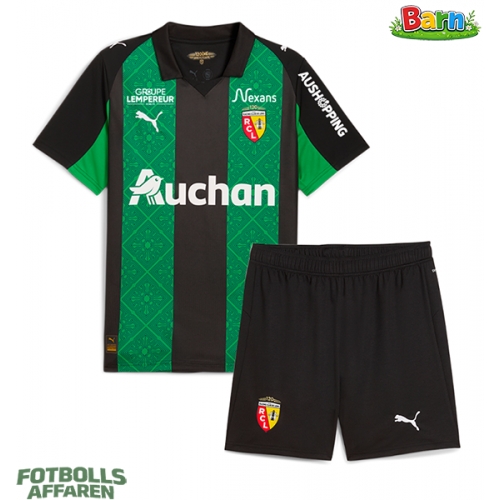 RC Lens Bortaställ Barn 2025-26 Kortärmad (+ Korta byxor)